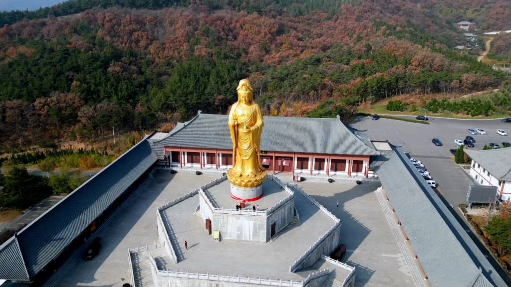 大连横山寺渡海寺观音像哔哩哔哩bilibili