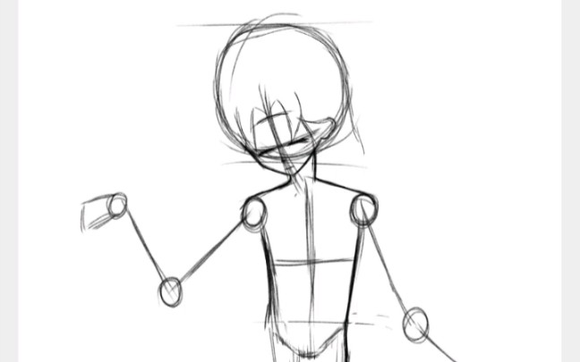 【画世界/指绘】画一个人偶吧_哔哩哔哩_bilibili