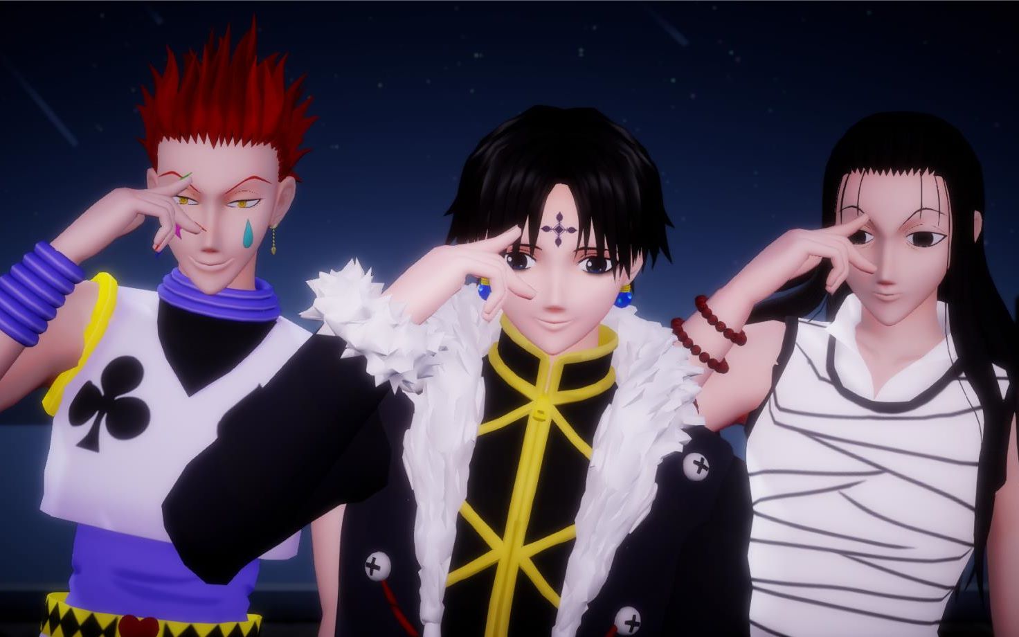 【全职猎人mmd】三美的turn off the light