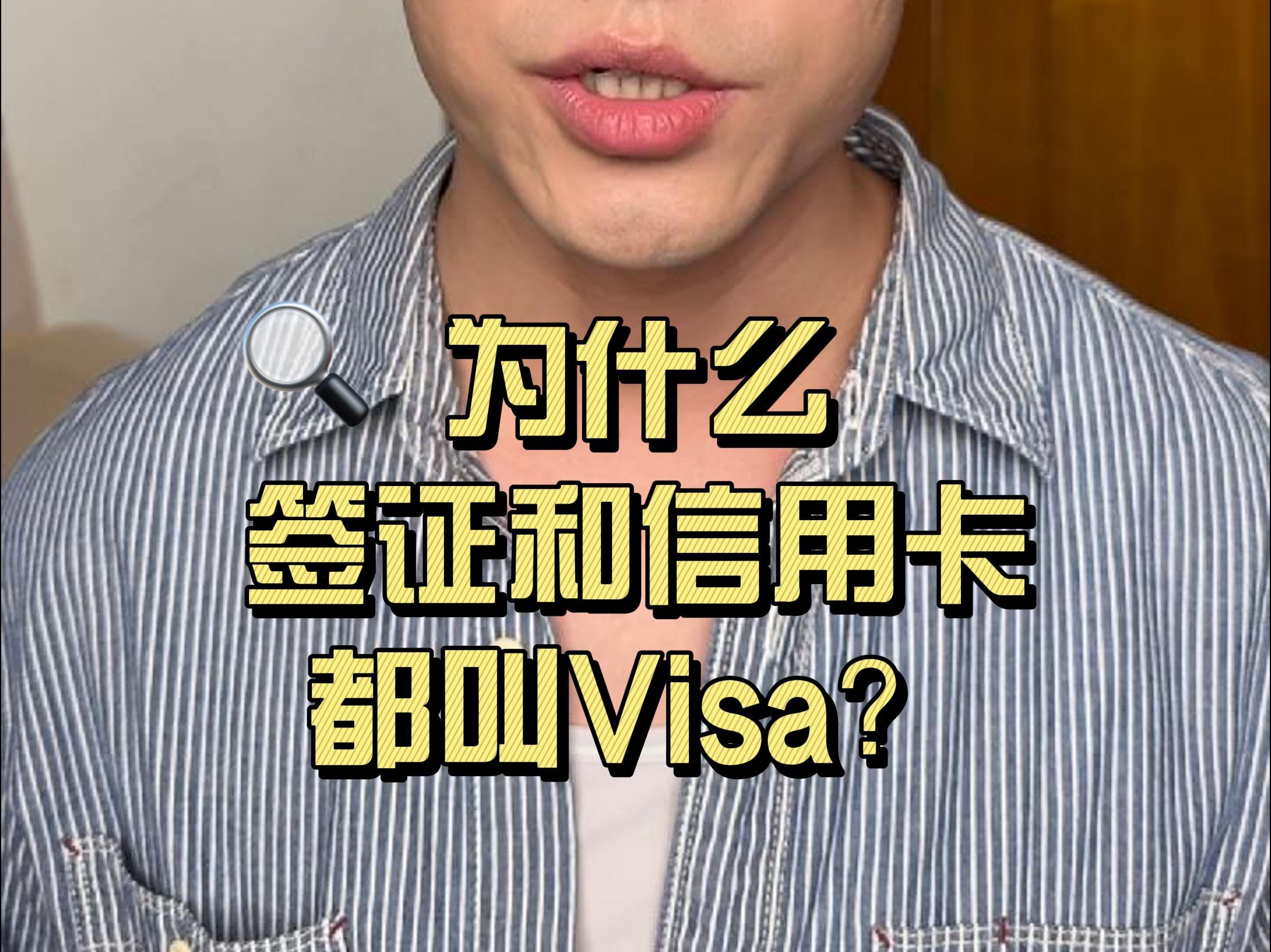 签证 vs 信用卡:为什么它们都叫 Visa?𐟤”哔哩哔哩bilibili