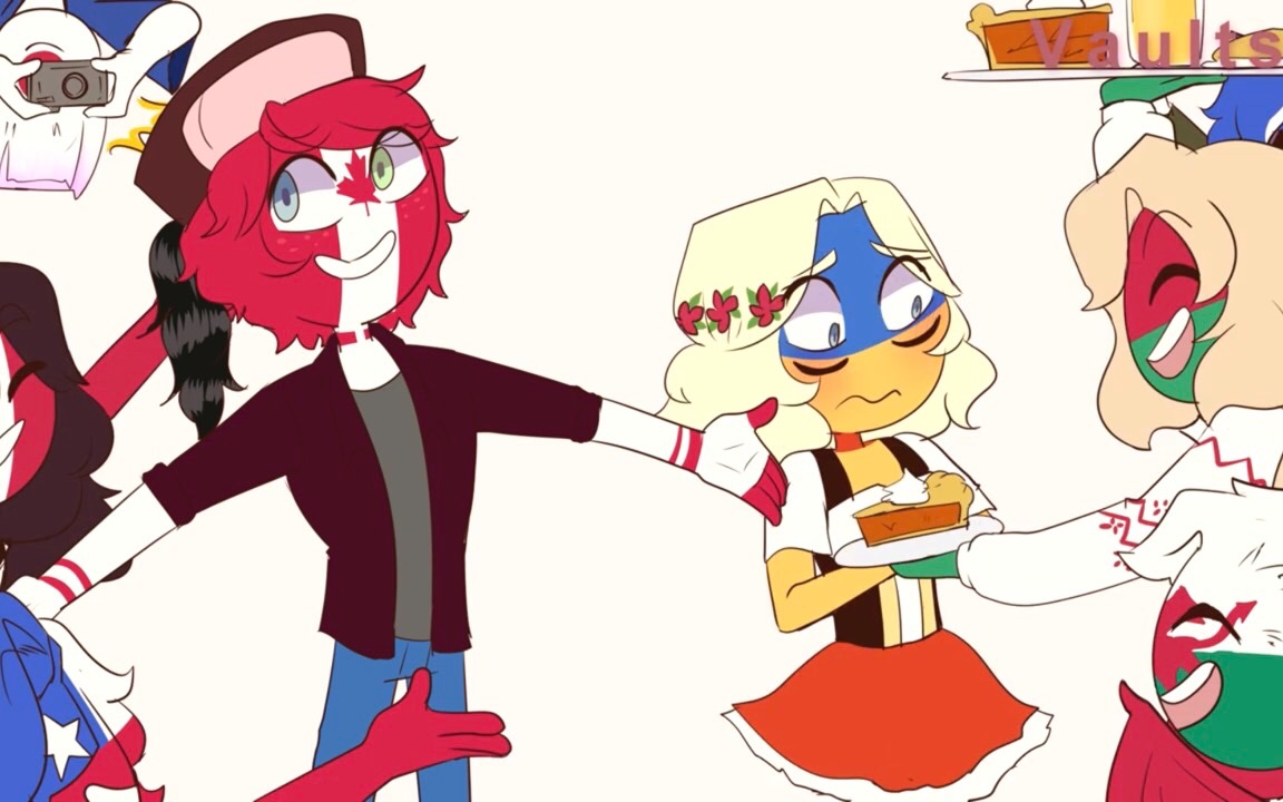 [图](Animatic) Never ever getting rid of me - COUNTRYHUMANS（加烏）