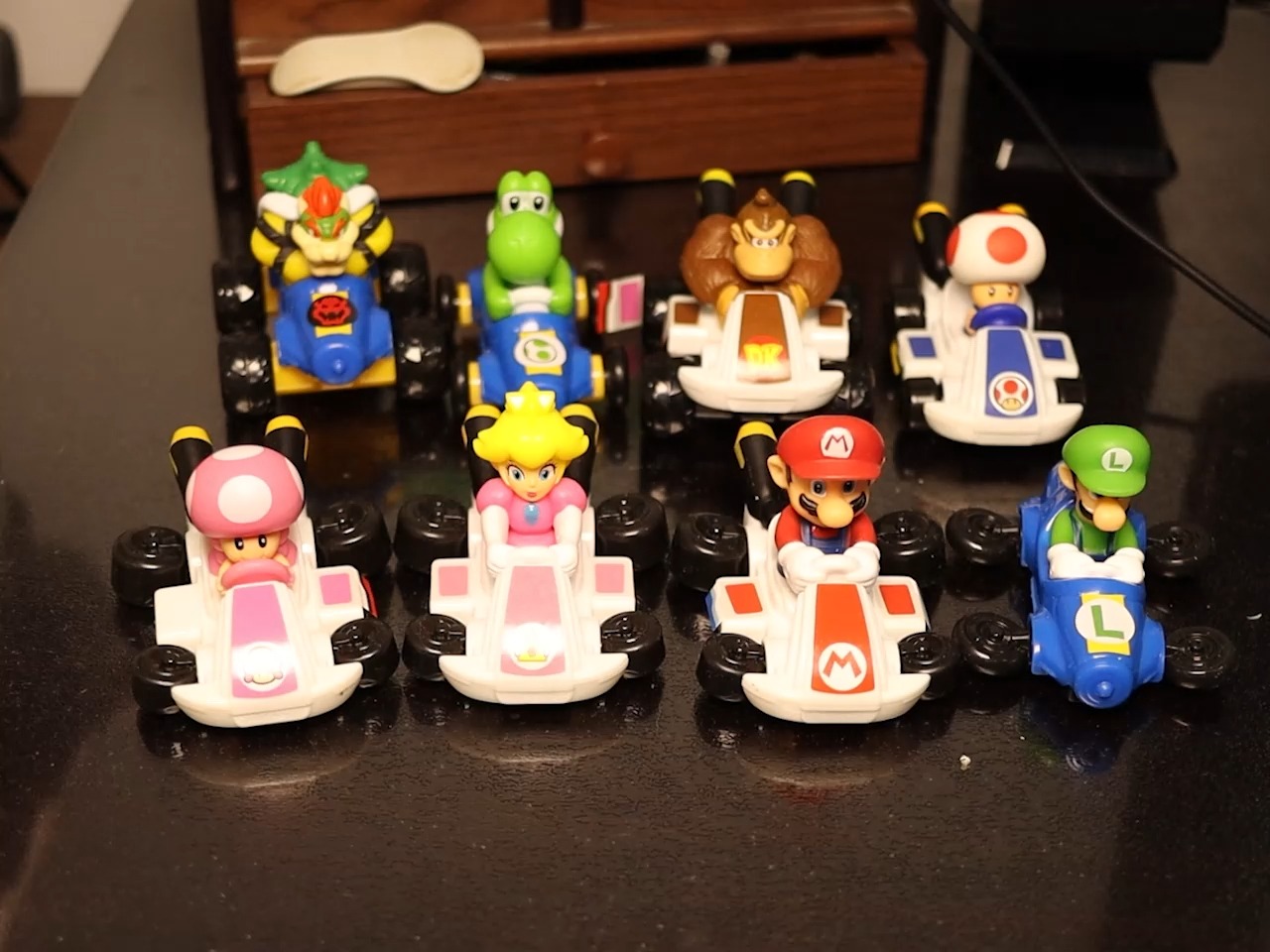 麦当劳的马里奥赛车玩具