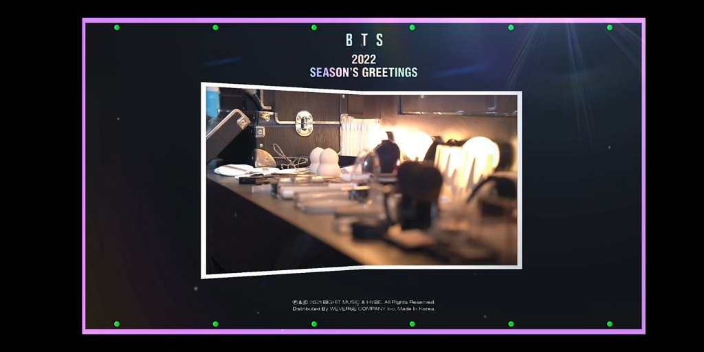 –BTS 2022SEASON的问候制作视频Buy on Weversehttps://weverseshop.onelink.me/BZSY/bc5eb…哔哩哔哩bilibili