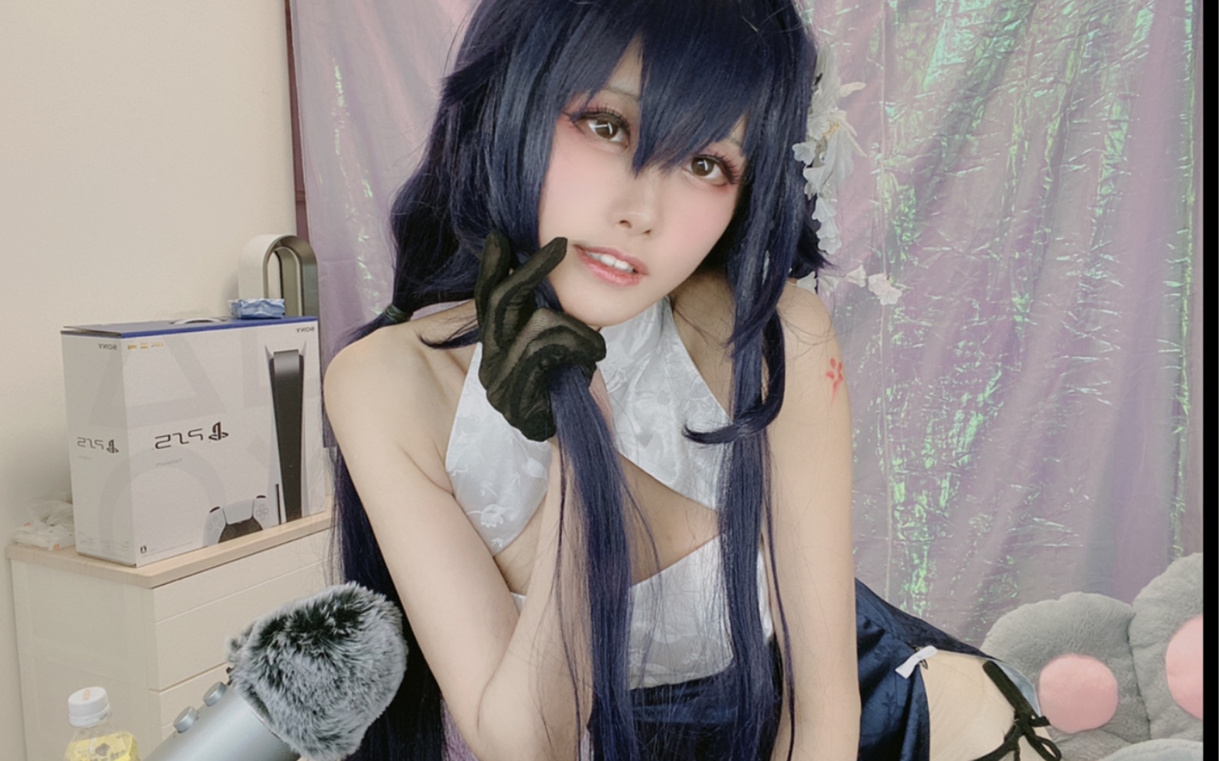 cos 吾妻 旗袍 虽然忍不住笑但是非常正经的试装