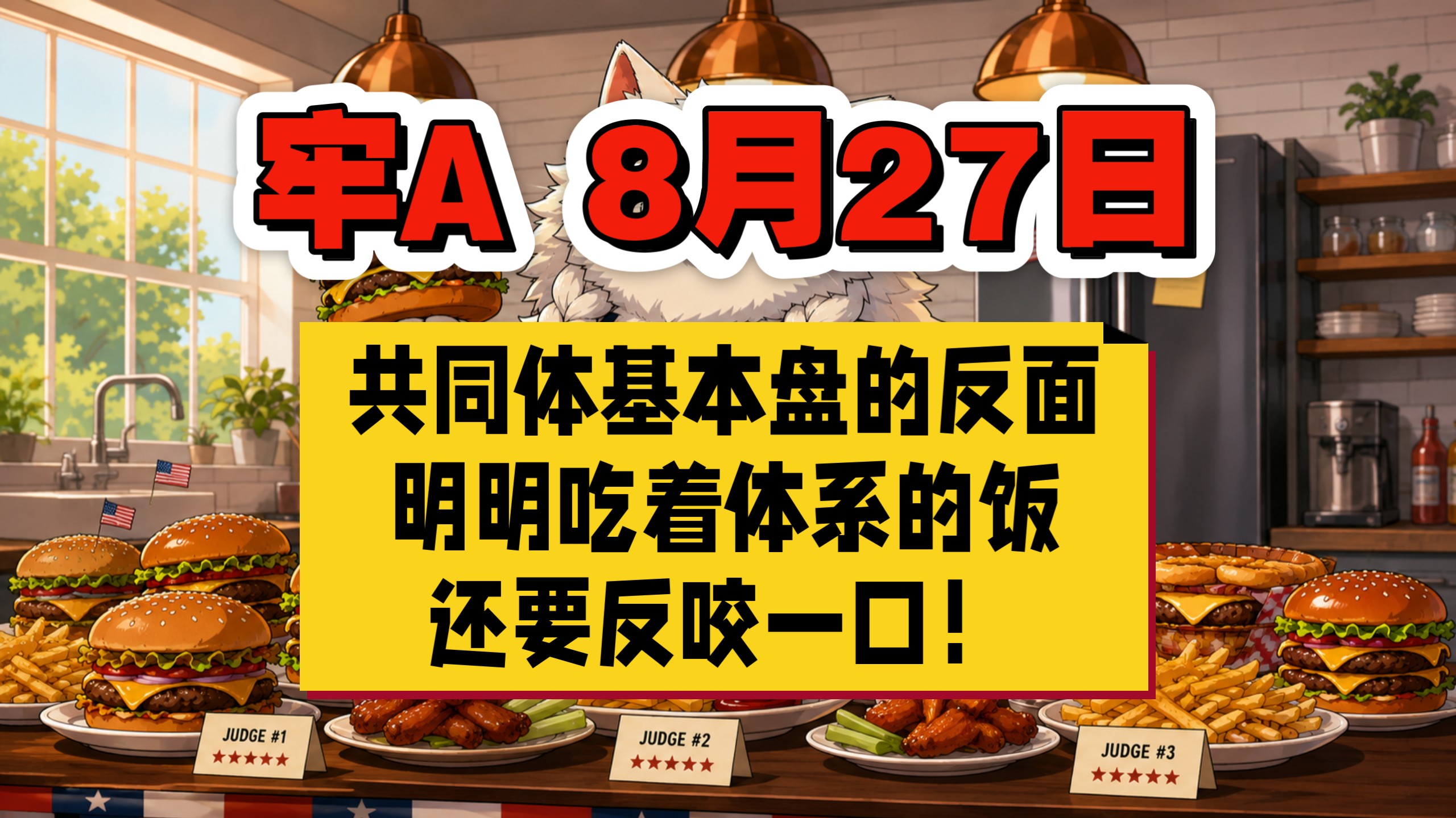 【牢A精简版】共同体基本盘的反面，明明吃着体系的饭，还要反咬一口！