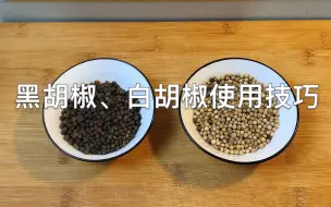 Download Video: 黑胡椒、白胡椒区别和用途，同为胡椒，味道大有不同