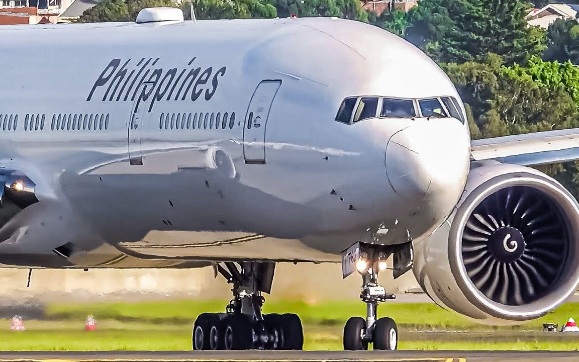 悉尼机场35架次宽体机起飞特写拍摄 | a380 b747 a350 b777