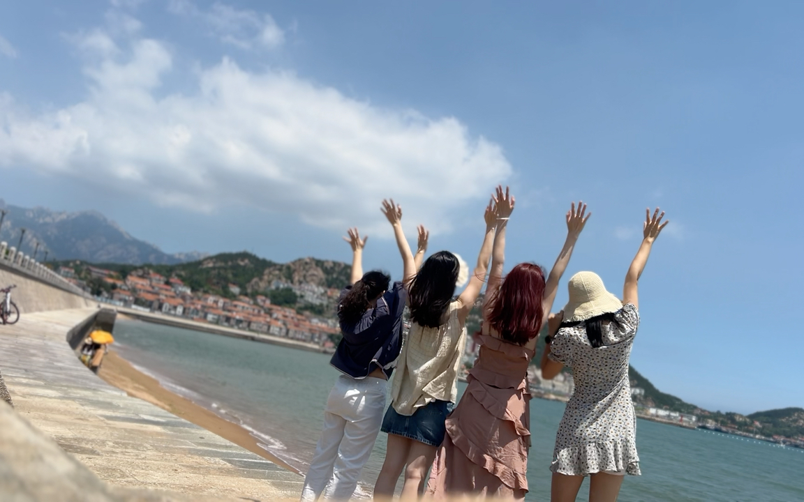 和喜欢的人一起出去玩!