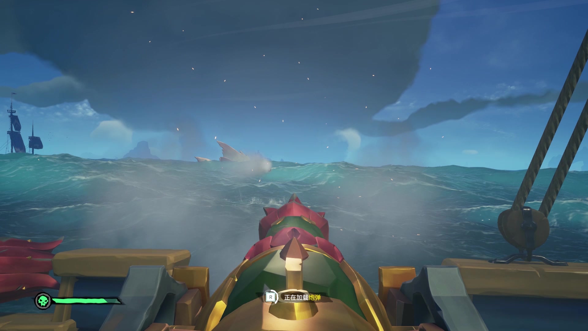 《盗贼之海》珍稀的海兽!白鲨——蒙面幽灵狩猎成功!