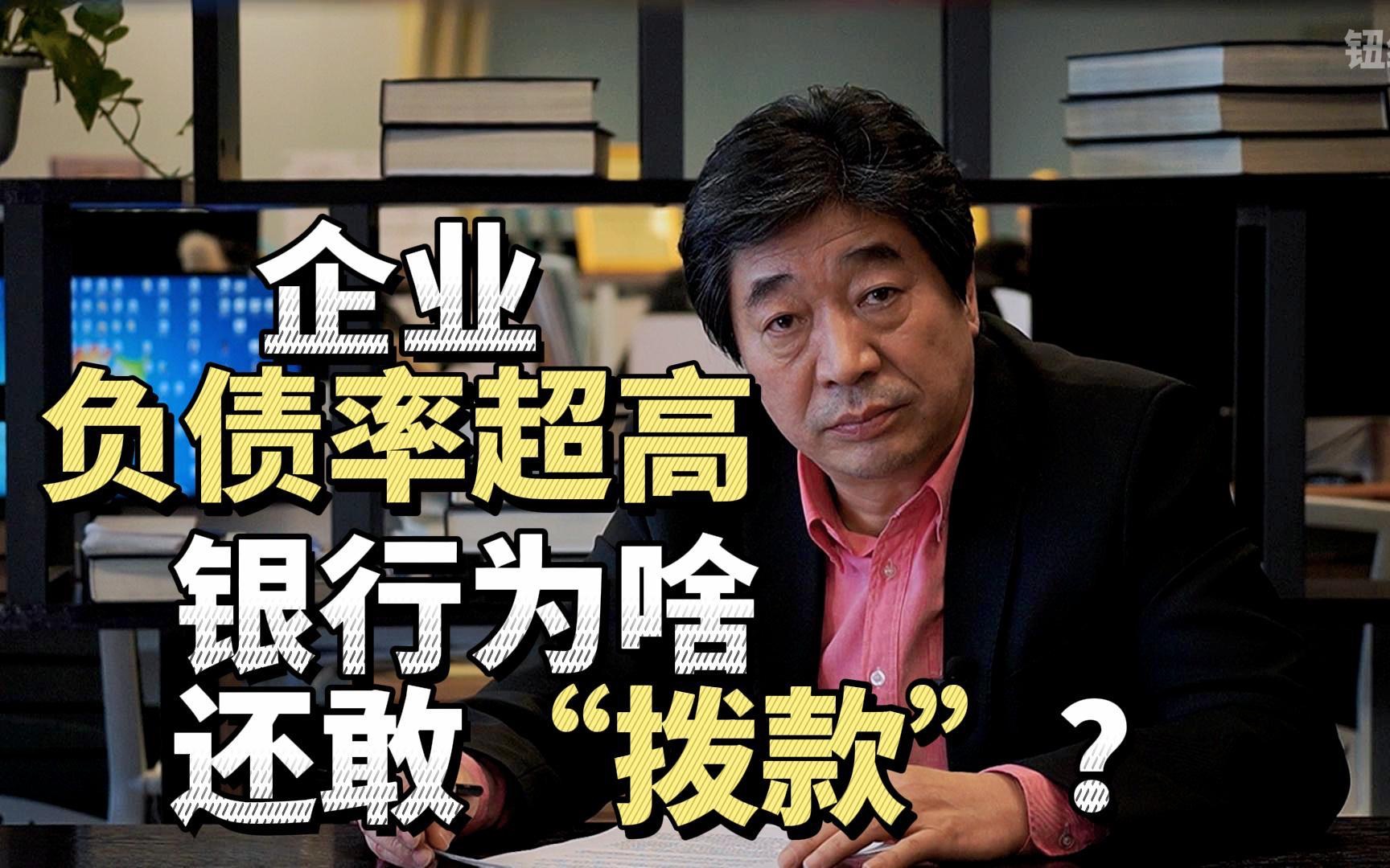 【钮文新谈“大到不能倒”(下)】有些企业负债率超高,银行为什么还愿意借钱给它们?哔哩哔哩bilibili