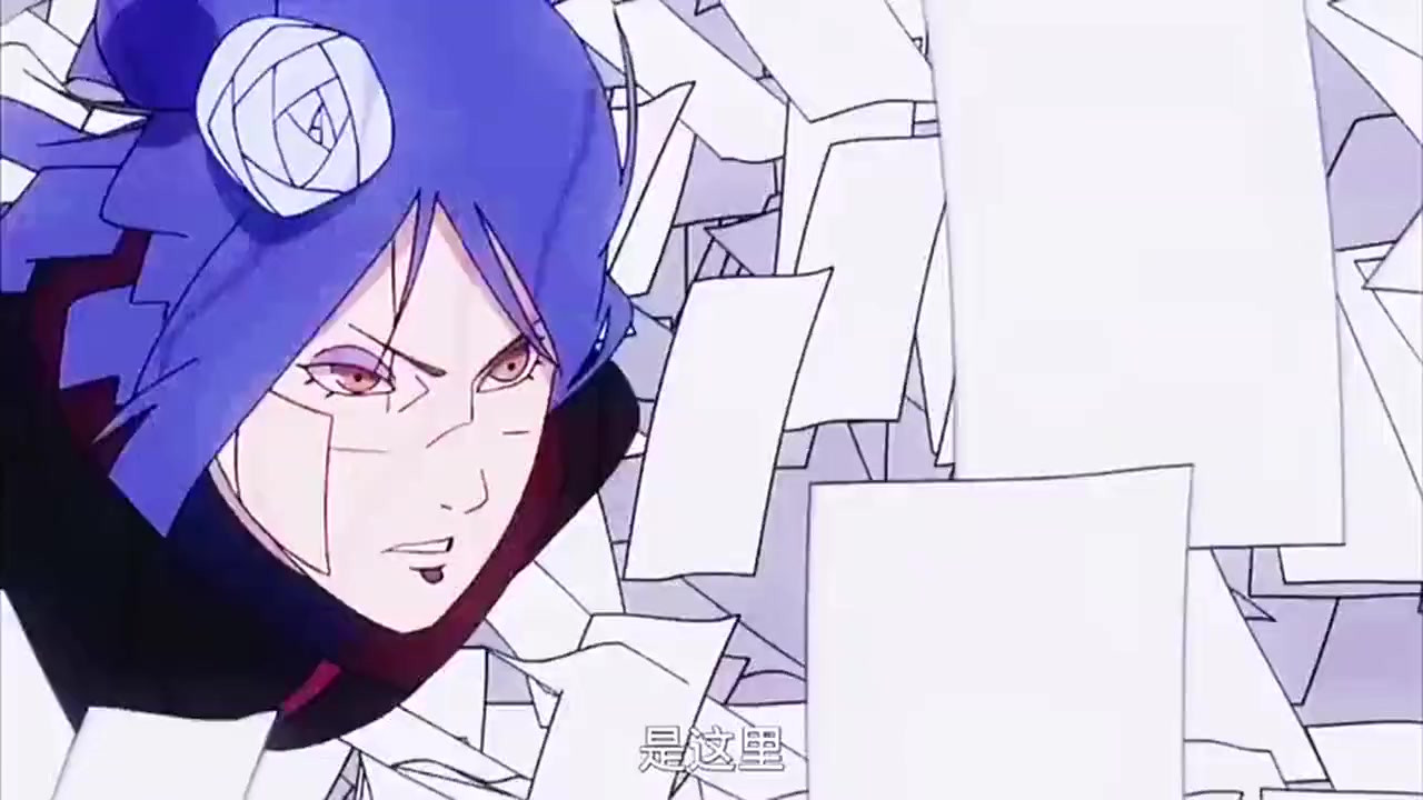 火影忍者:小南vs带土,6000亿起爆符的威力了解一下