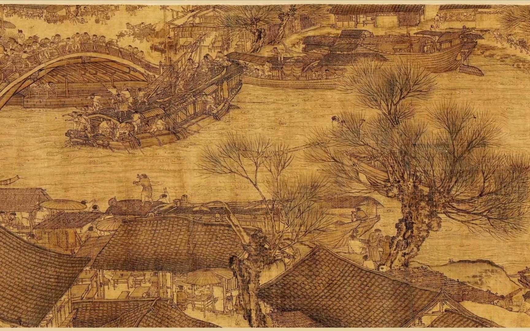 这幅繁华,一如梦里初见:《清明上河图》全图展示