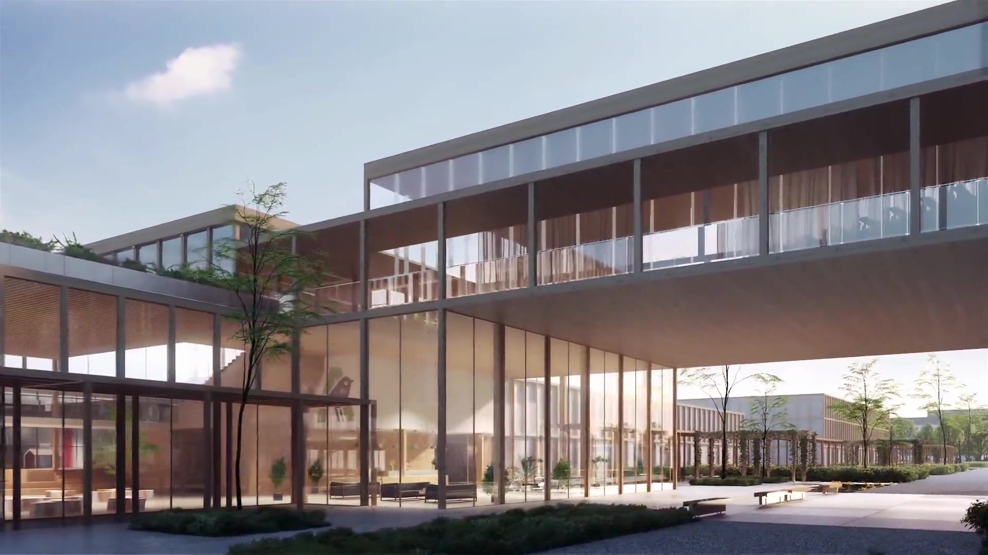 Architectural Visualization Video, Auchan哔哩哔哩bilibili