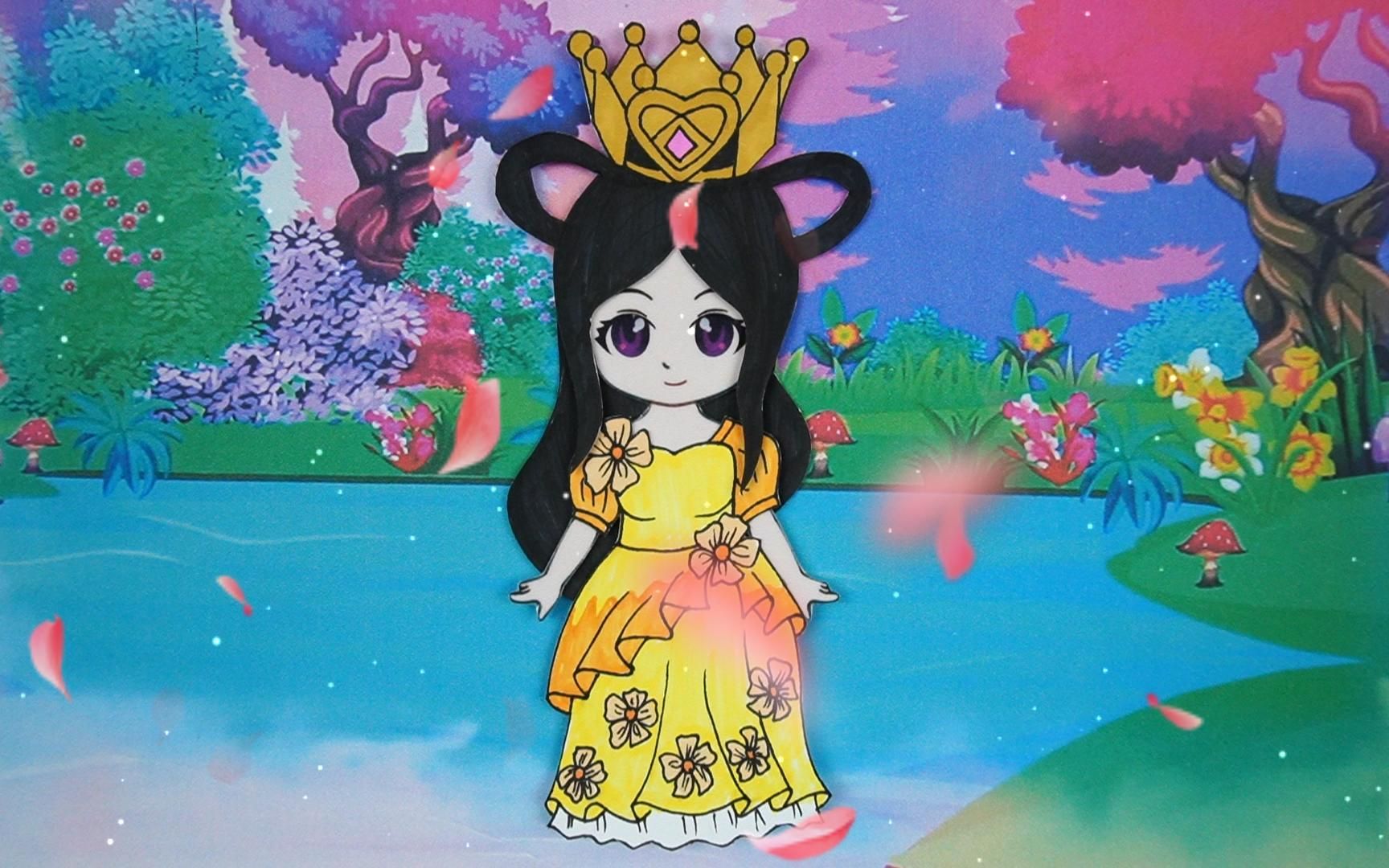 精灵梦叶罗丽创意手工罗丽仙子夏季淡黄公主裙