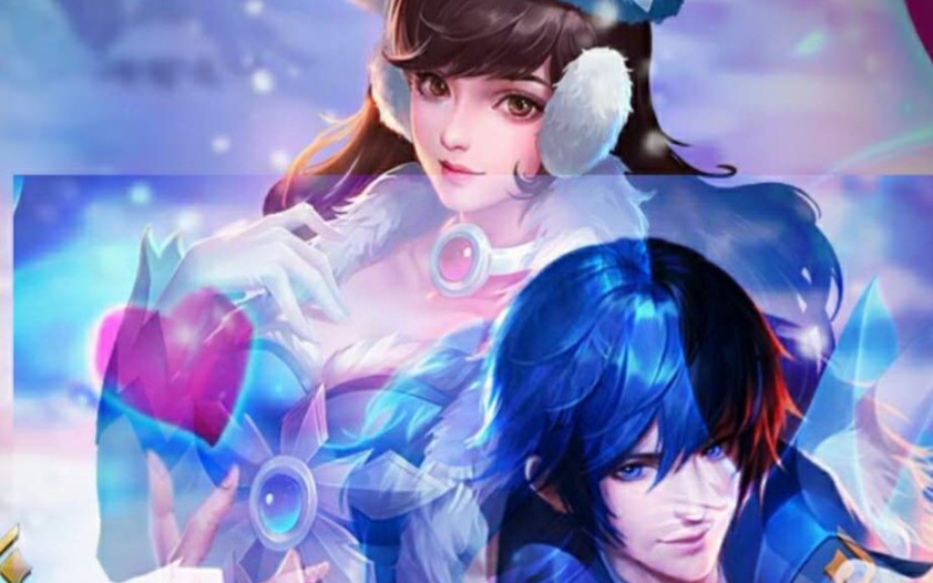 英魂之刃情侣皮肤秀(后羿配嫦娥)_哔哩哔哩_bilibili