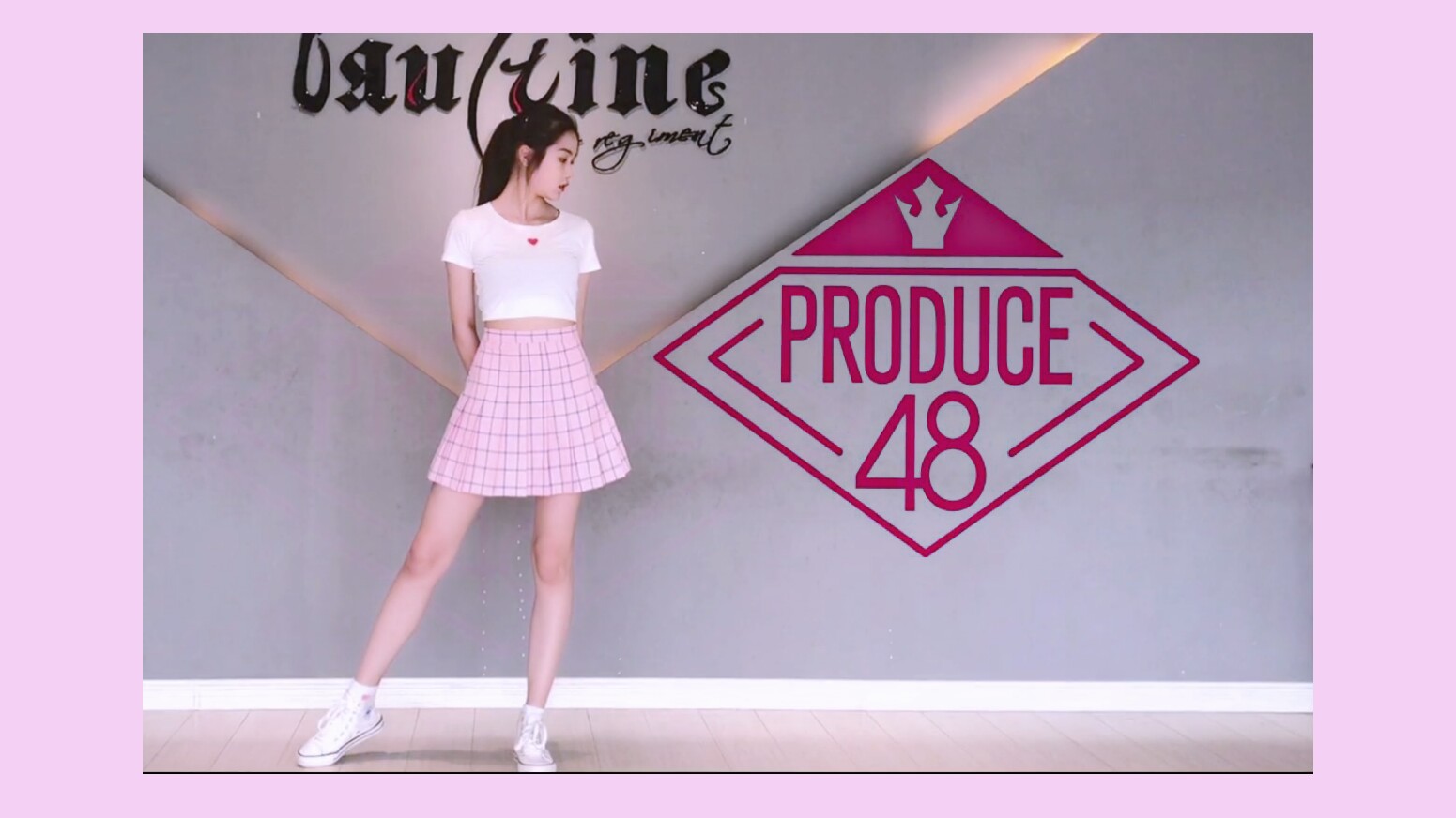 [图]【少女婷】produce48-是我的翻跳+分解~