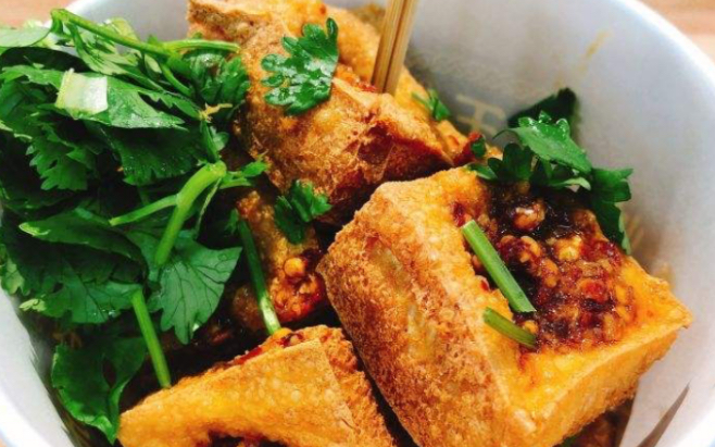 灌汤臭豆腐制作教程