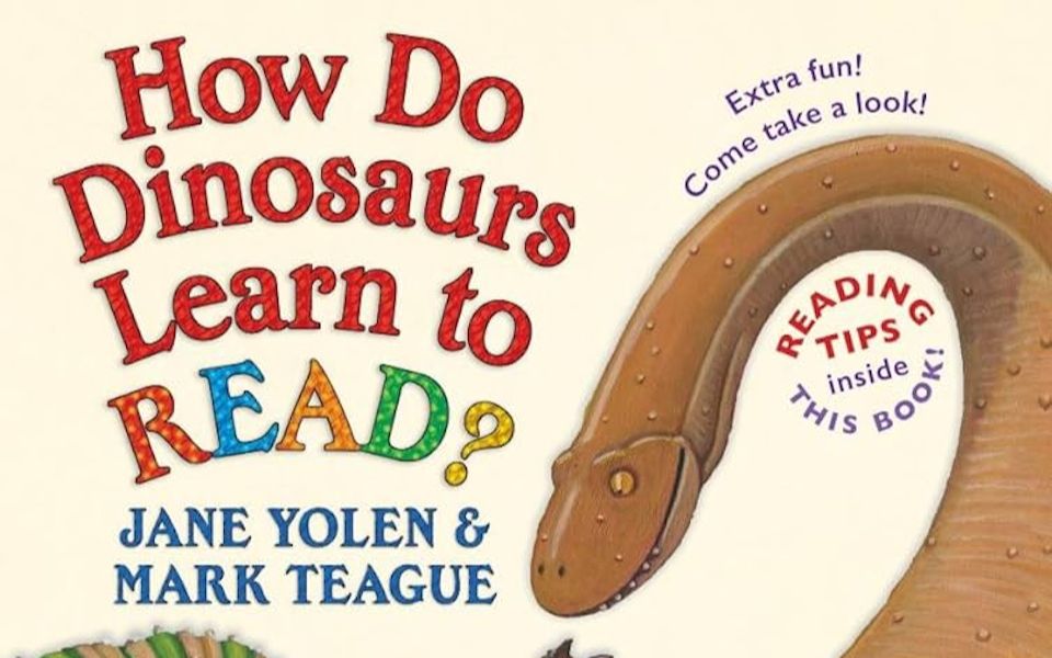 【英语】《恐龙是怎么读书的 How Do Dinosaurs Learn To Read》儿童英语绘本故事哔哩哔哩bilibili