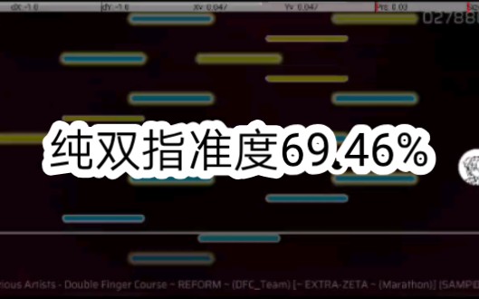 【Phigros自制谱】双指段位Angel dust天使尘 纯双指 626312分 acc69.46%音游热门视频