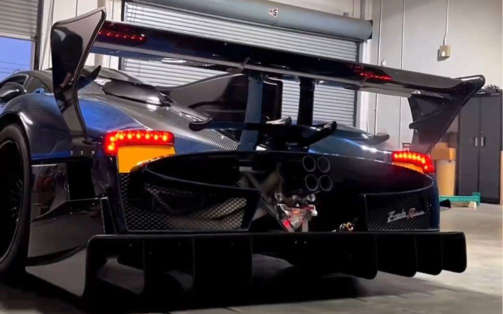 帕加尼zonda r evo声浪有点受不了