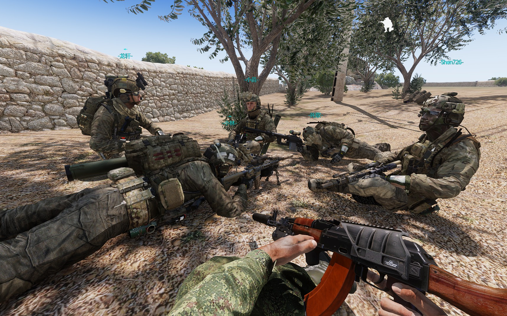 谁说m249不适合城市cqb《arma3武装突袭3枪械测试》_哔哩哔哩_bili