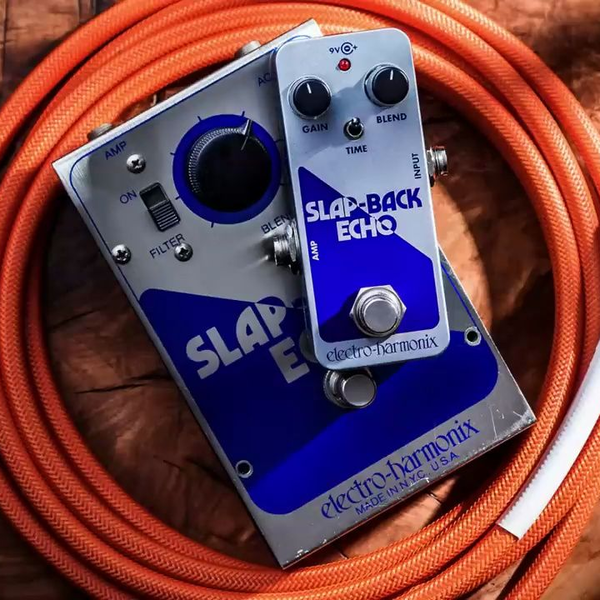 新品速递】Electro-Harmonix Slap-Back Echo Analog Delay Reissue_哔