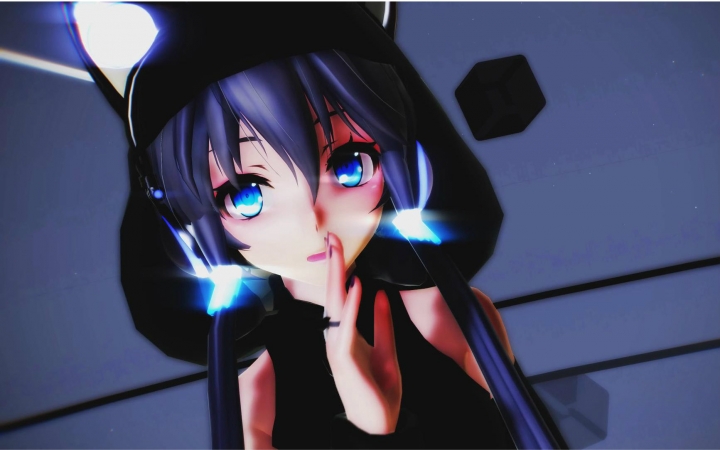 [图]【MMD】【洛天依】【重制elect】就问你们天依帅不帅！？美不美！？