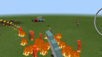 我的世界 如果用击退100的木棍打恶魂的火球会怎样 哔哩哔哩 Bilibili