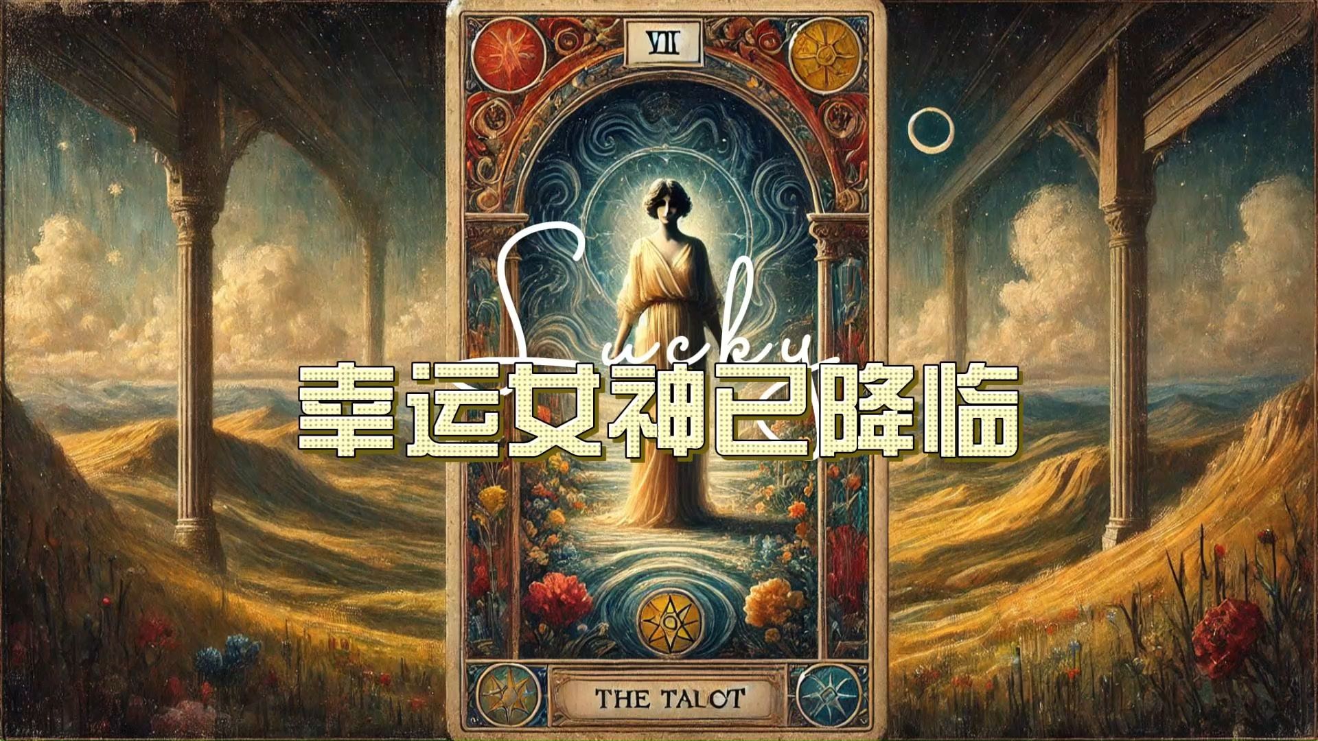 【爱的占卜】今天为你抽10张牌,幸运女神已降临