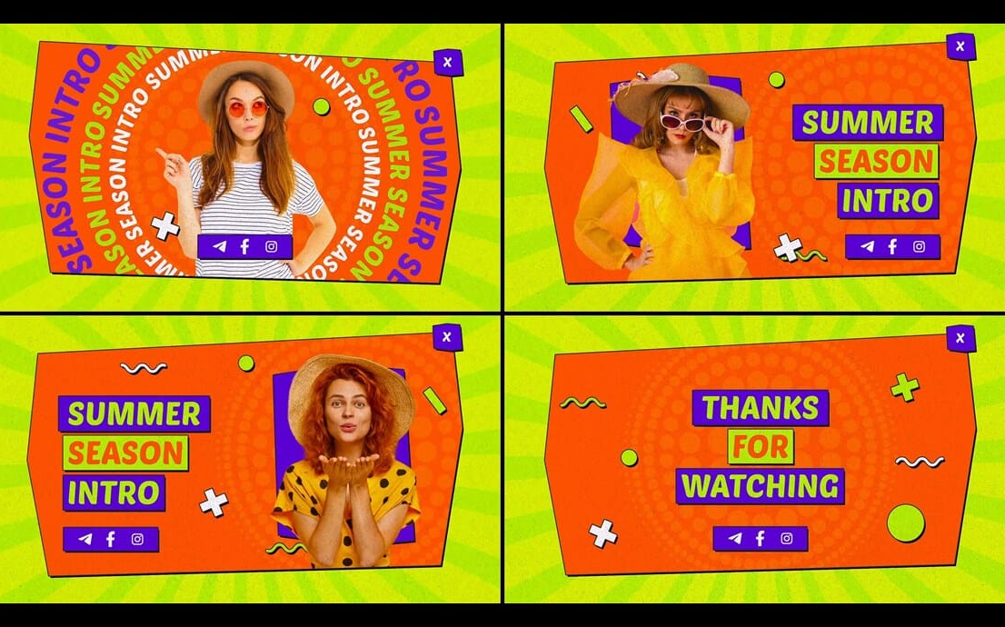 blog vlog 播客简介小节目预告片 特邀嘉宾介绍 人物逐个介绍视频