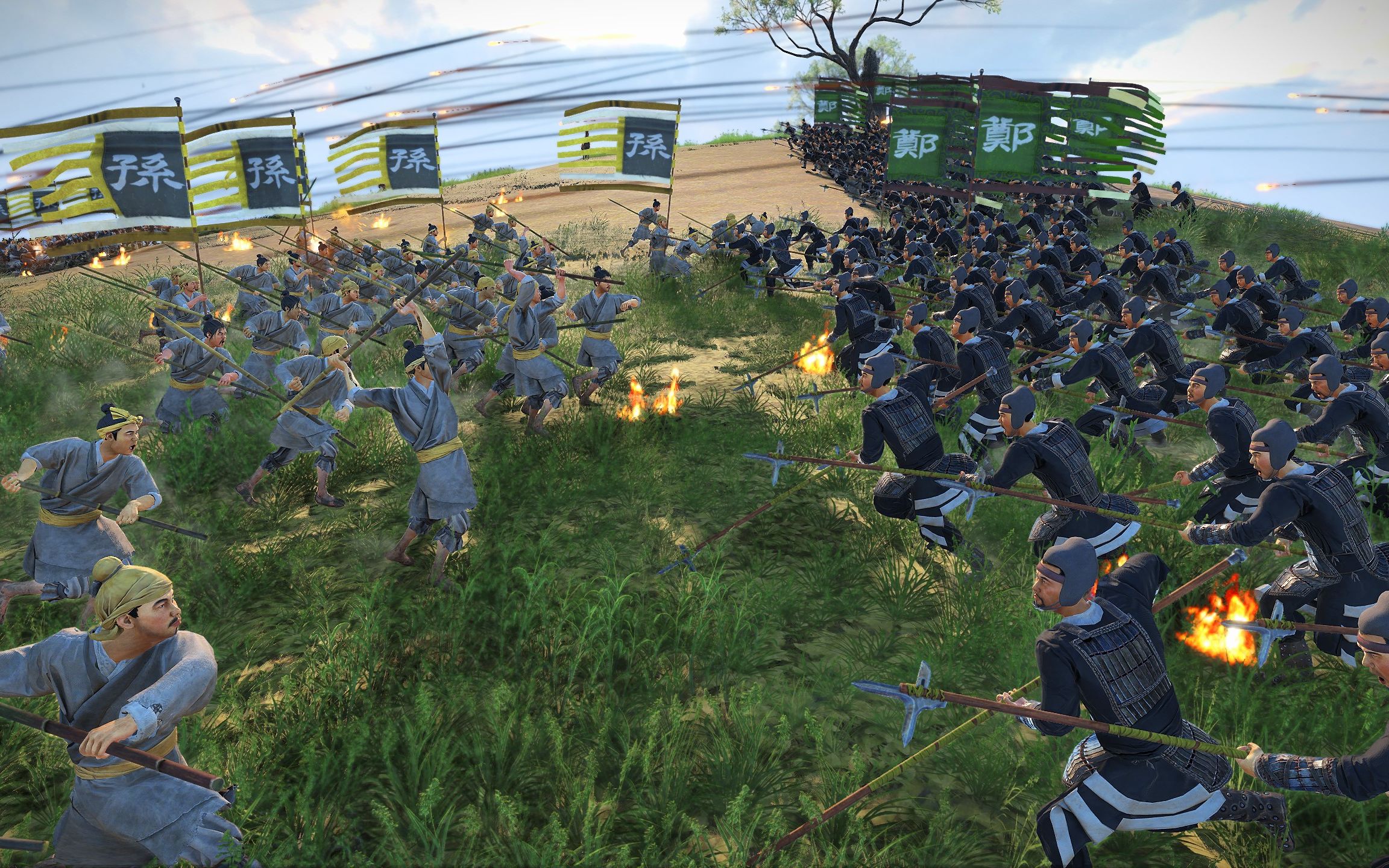 三国全面战争联赛网战万箭齐发vs老农海