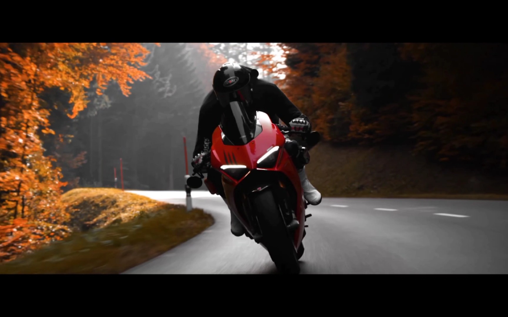 【1080p】the red woods l ducati panigale v4s