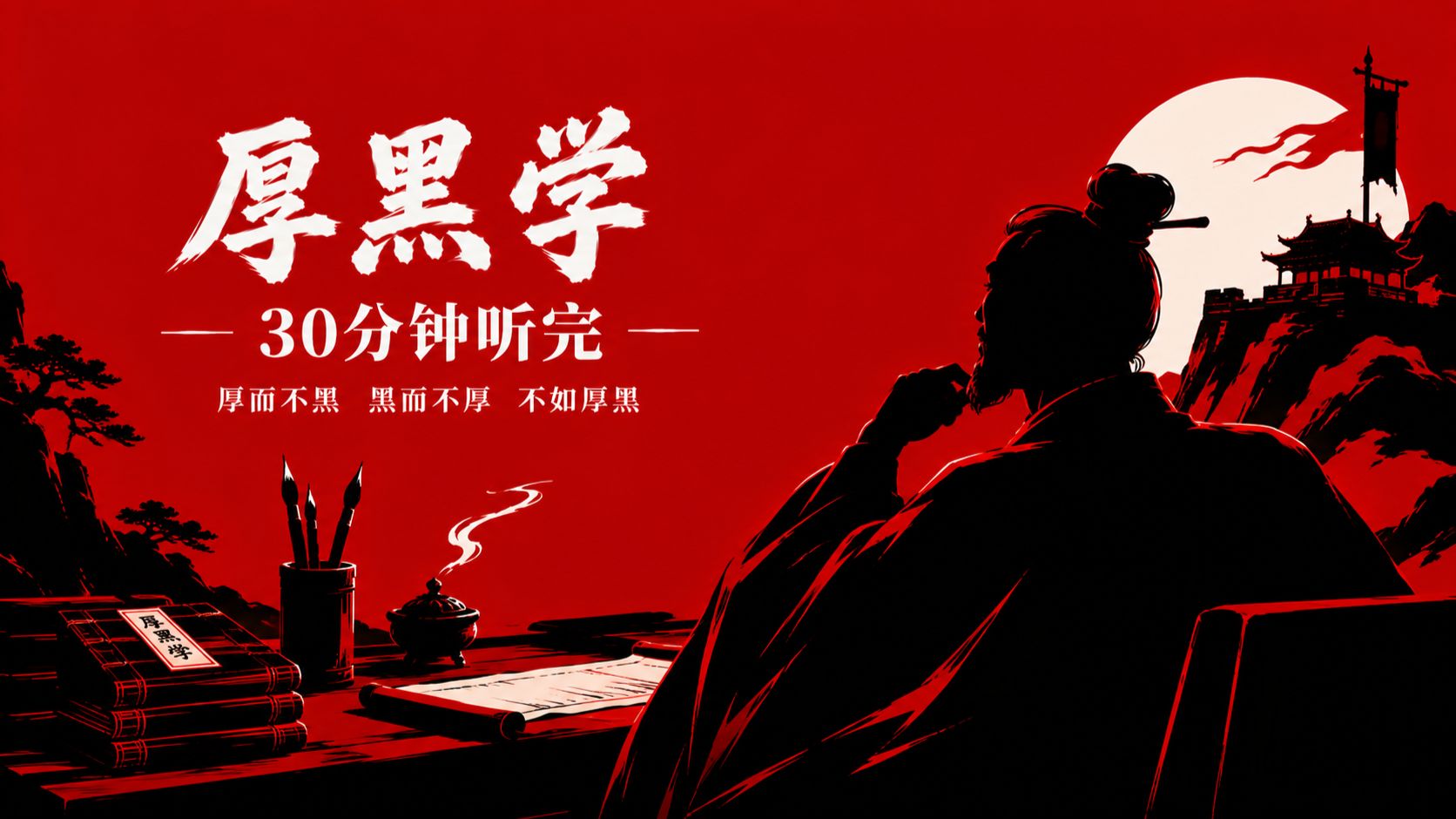 《厚黑学》最狠的不是厚脸皮，而是看透人性！30分钟精讲
