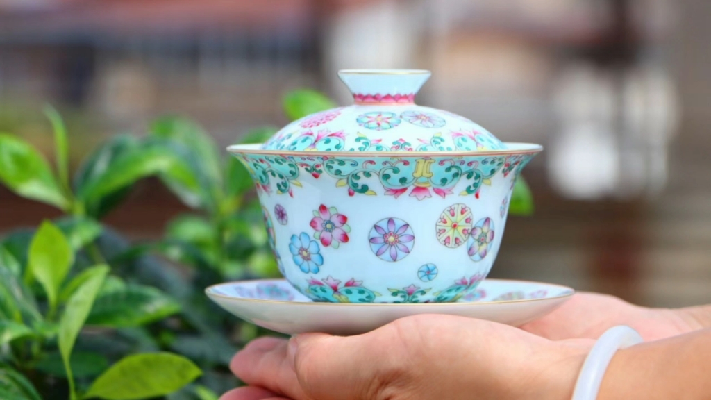 景德镇出品的手工手绘釉上彩茶具茶器图片集