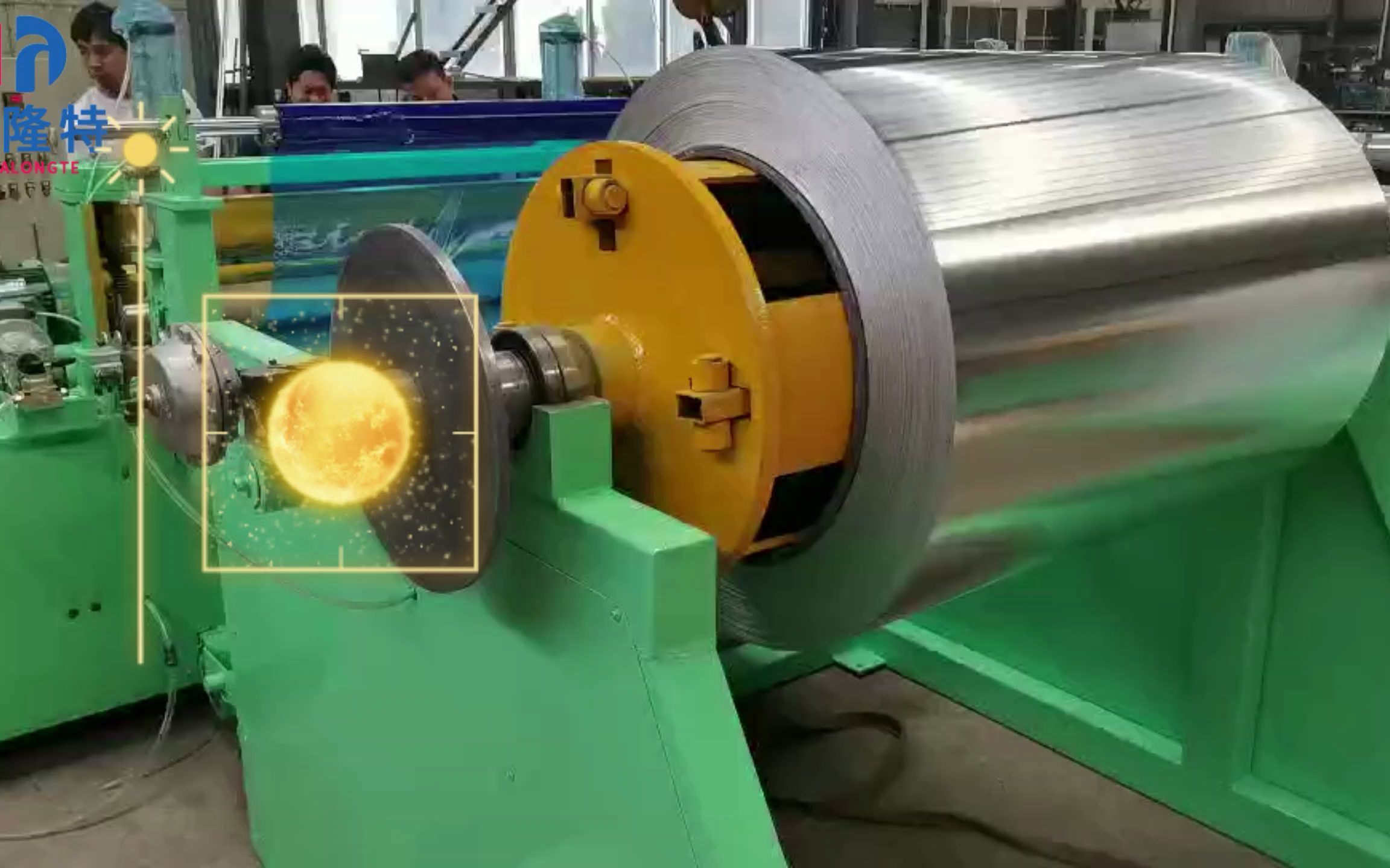 华隆特铝卷分卷机,源头生产厂家,支持客户现场实际情况订制产品