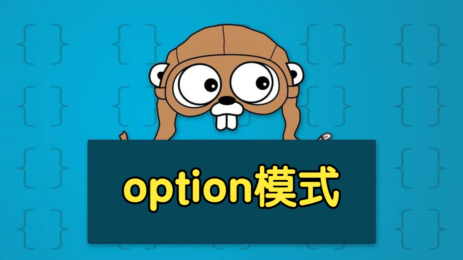 手写option模式的两种实现哔哩哔哩bilibili