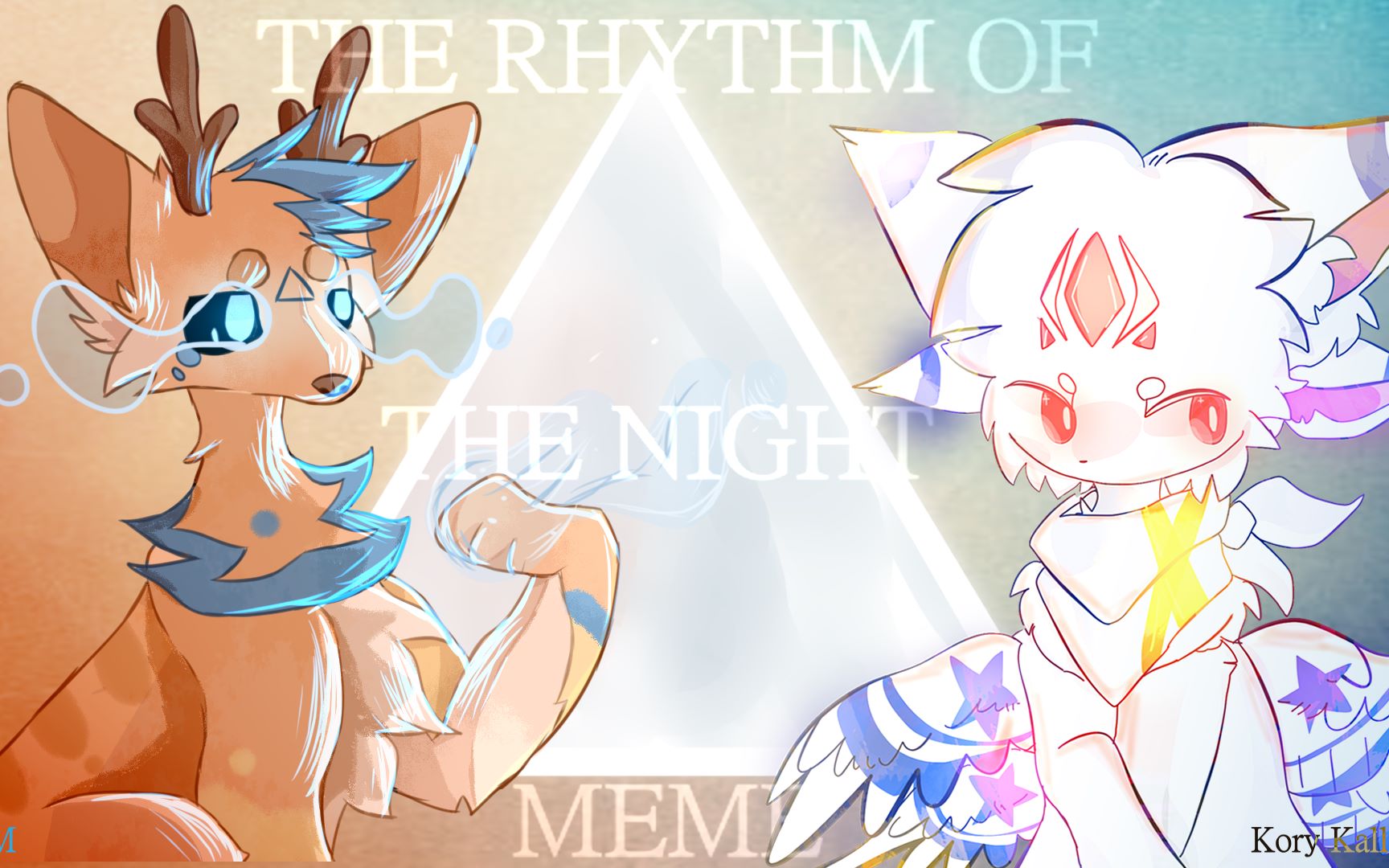 [图](Furry)The Rhythm Of The Night Animation Meme ：Coallb With Kory Kaillian