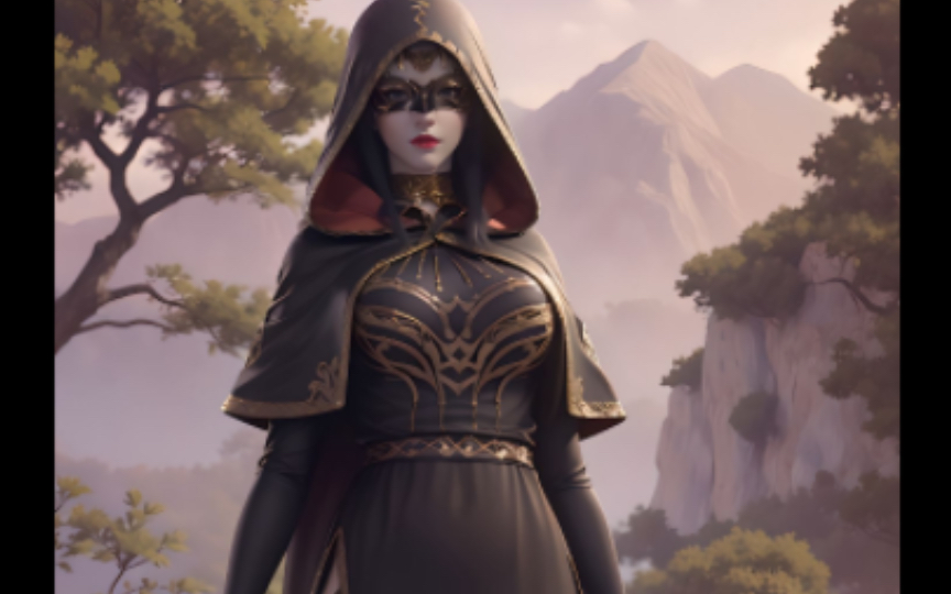 美杜莎黑色斗篷