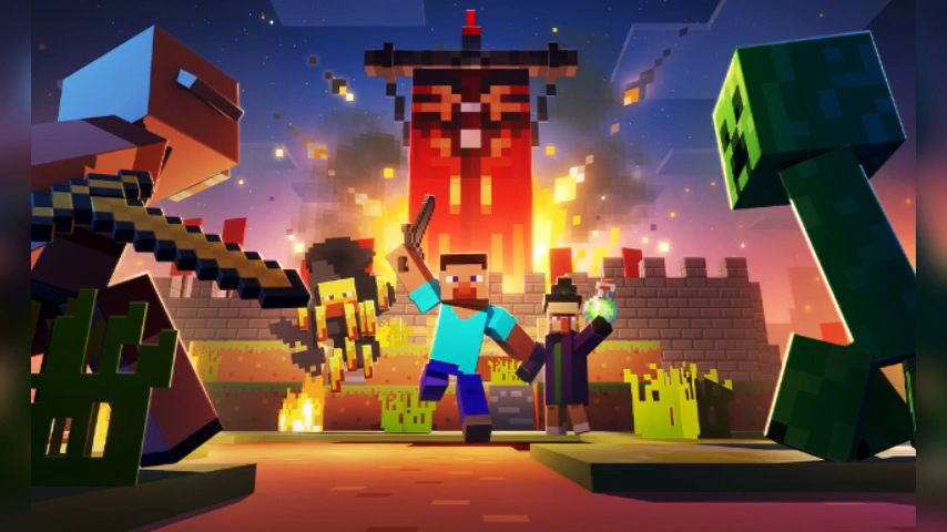 我的世界最燃的图片