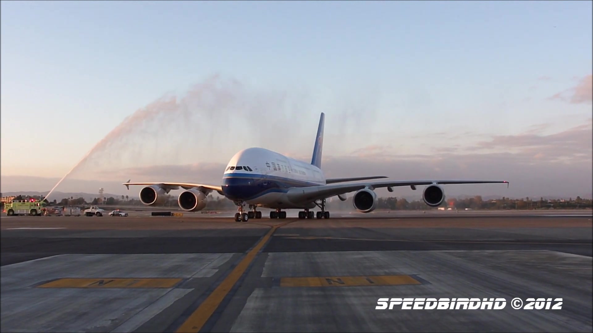 南航a380-841-b-6139] 首飞旧金山降落过"水门"