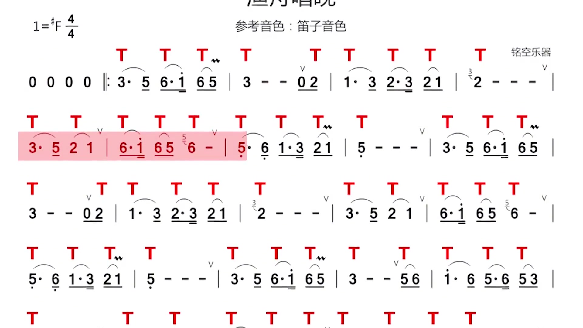 天气预报渔舟唱晚简谱图片