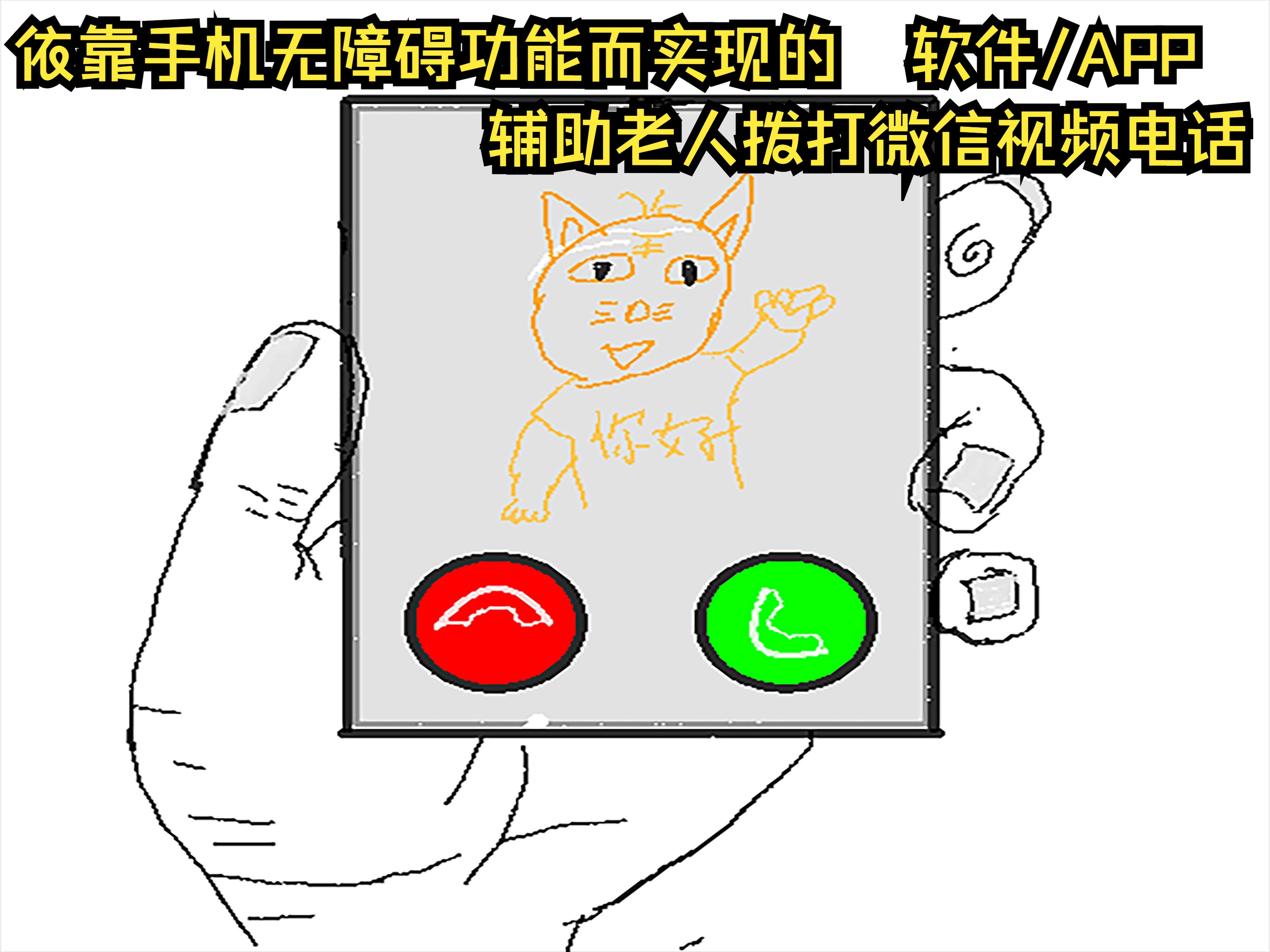 辅助老人自动拨打微信电话软件哔哩哔哩bilibili