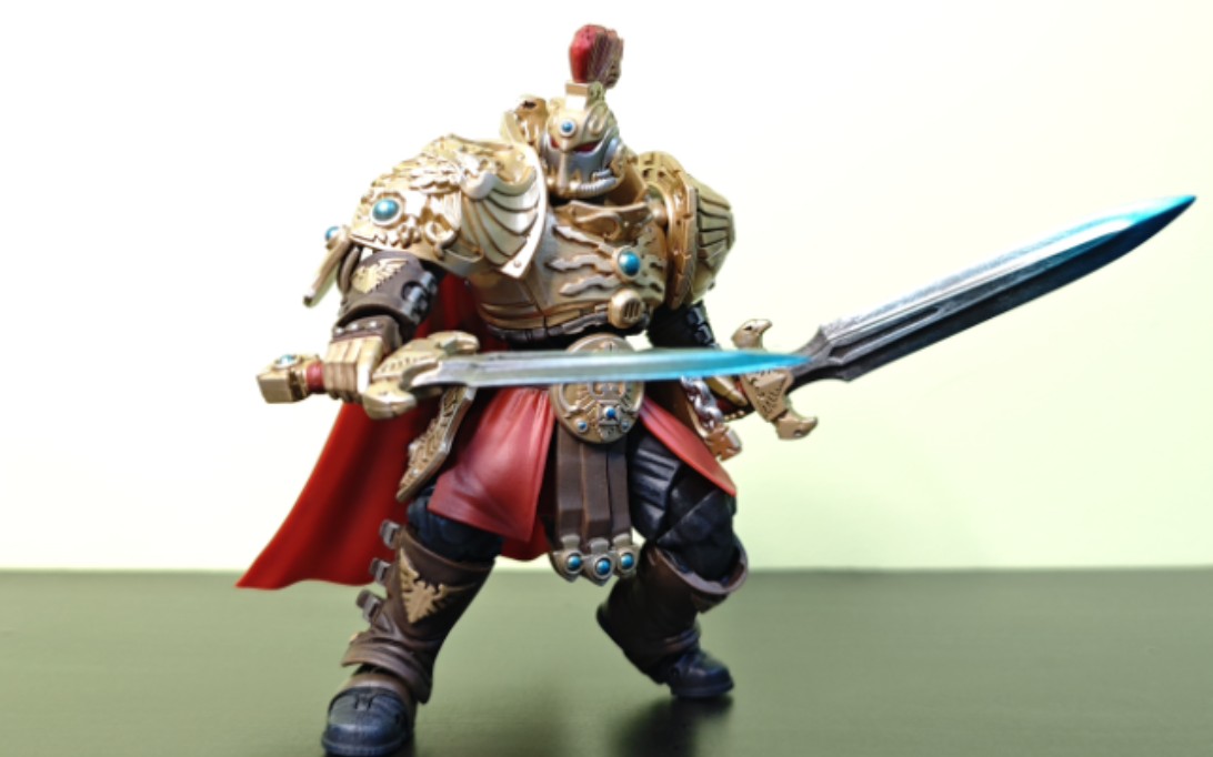 joytoy暗源 战锤40k 帝皇冠军利刃勇士