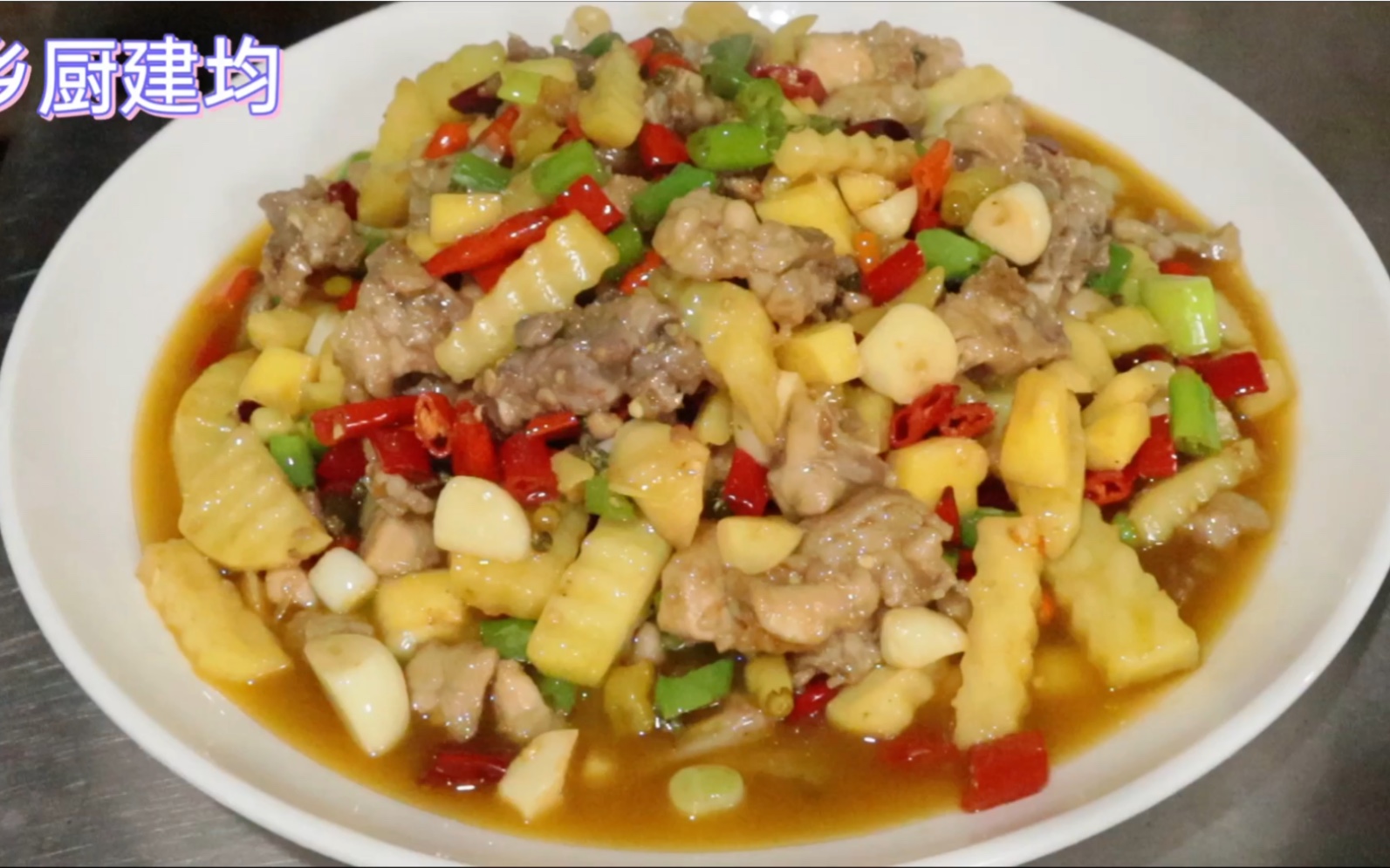 一道粉丝爱吃的"泡椒霸王兔",麻辣酸爽下酒妙,也是我喜欢的味道