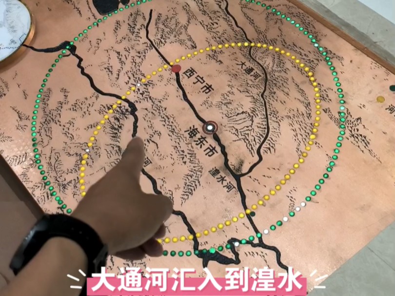 青海海东初印象-河湟文化博物馆—城市丹霞-南凉文化街-唐道超市