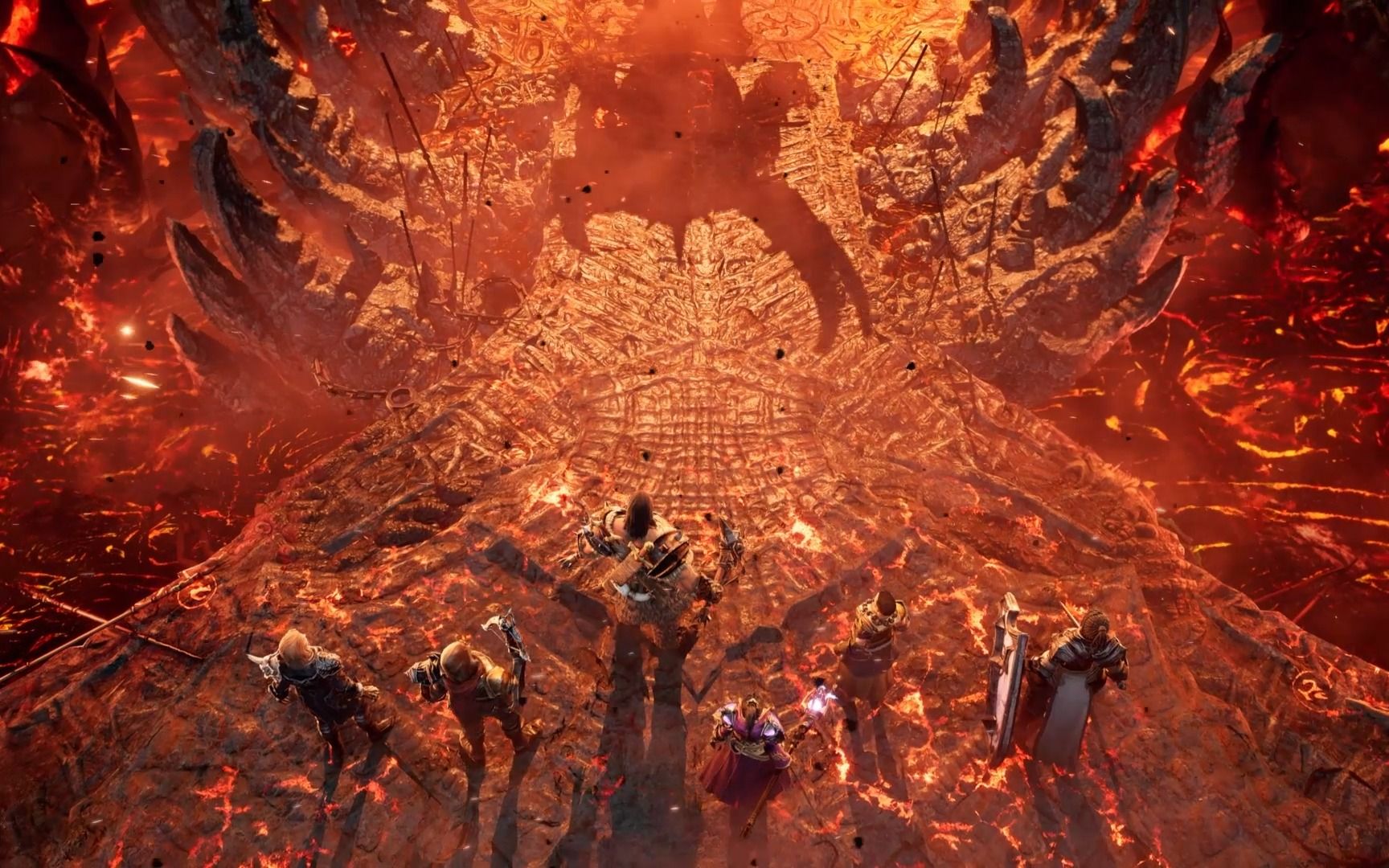 沉浸式暗黑场景 高精度职业群像=移动3a极致品质!_手机游戏热门视频