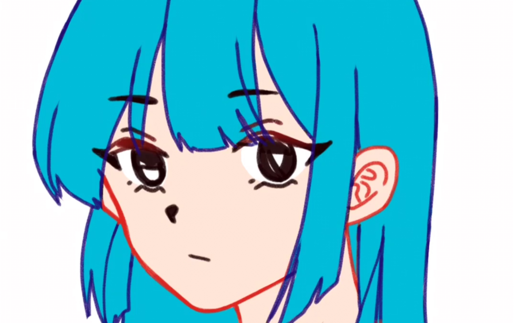 画世界这就是网红画风嘛i了雾