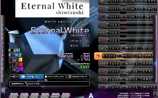 [图][BMS]Eternal White SP NORMAL A(AA-25) CLEAR