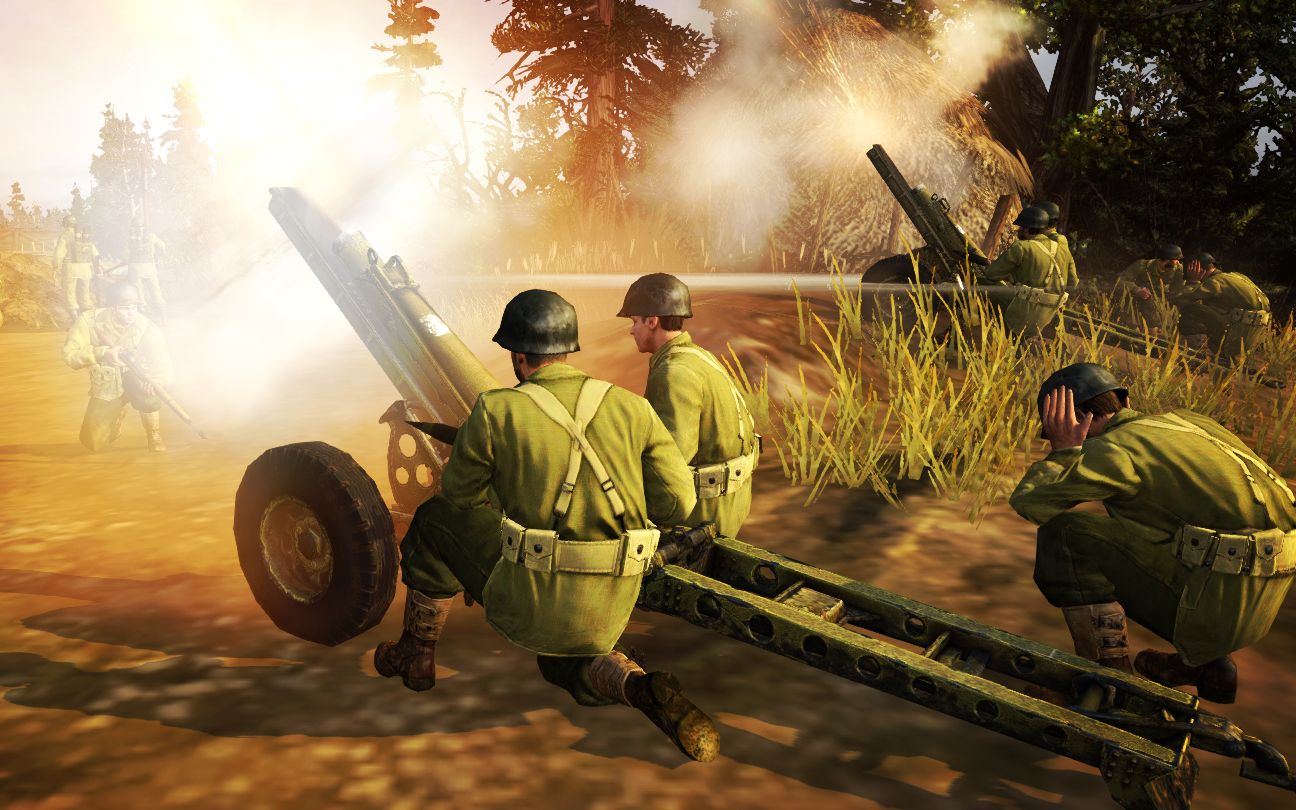 【英雄连2】美国火炮"苏联装药"德军苦不堪言.