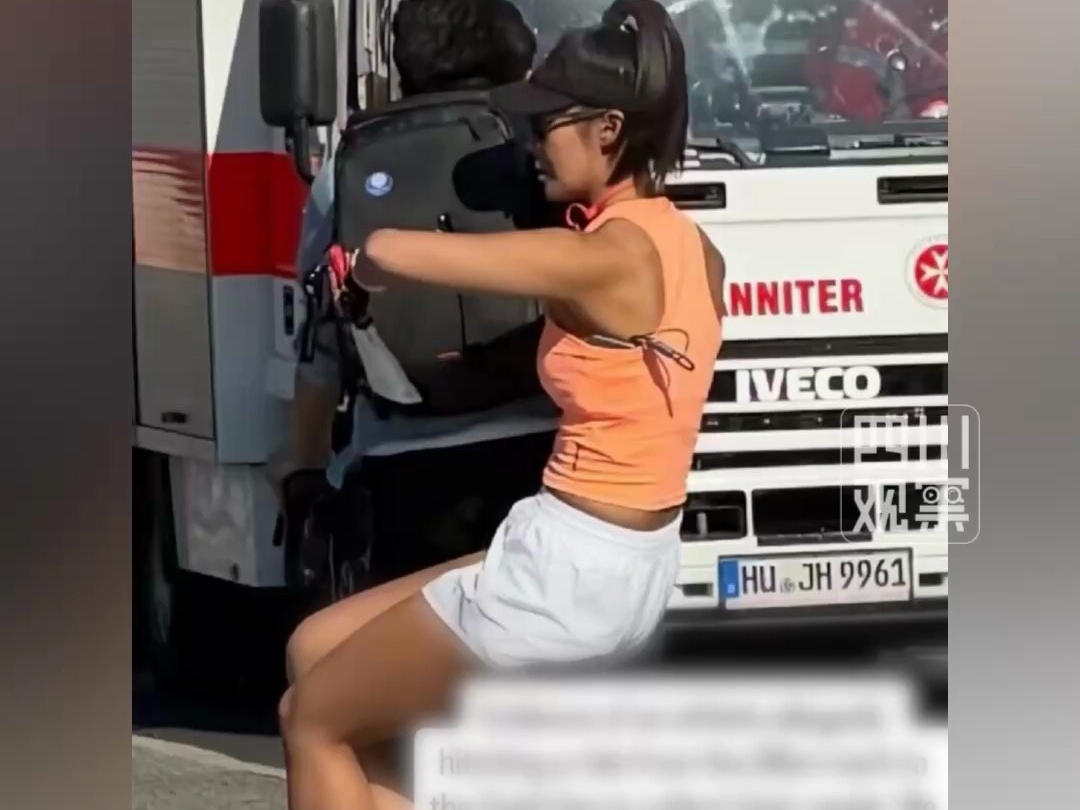 50万粉丝女网红参加马拉松比赛被拍到坐自行车作弊，本人凌晨发文道歉：不做任何辩解